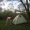 с палаткой / with tent