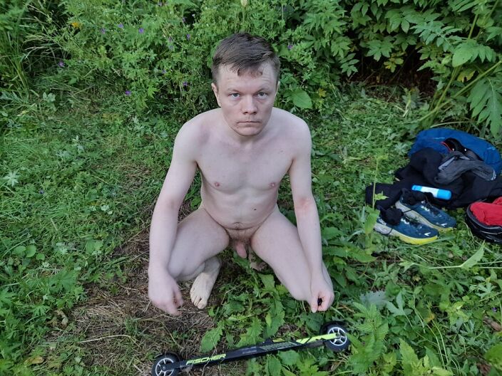 В лесу