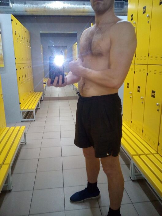 после треньки