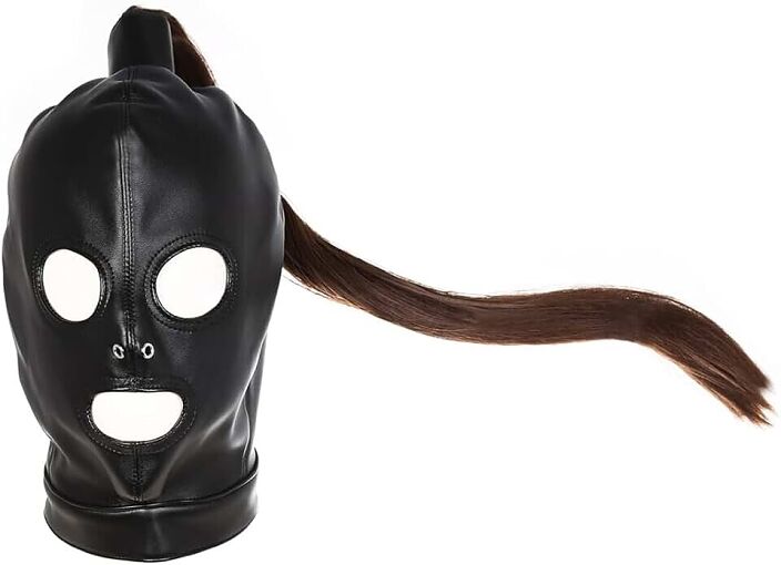 Compré una máscara para juegos.