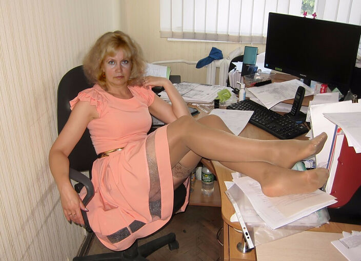 На работе