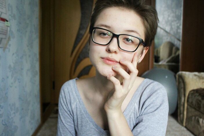 Раньше была короткая стрижка