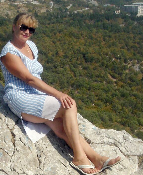 Светлана Юрьевна на отдыхе