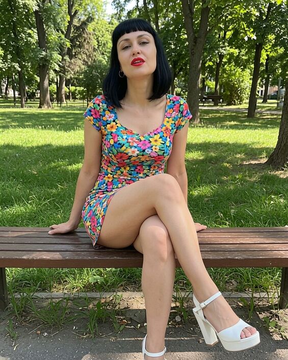 На прогулке