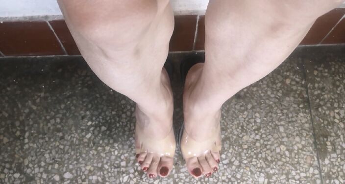 Heel Mule Bunion Feet Pump Cock