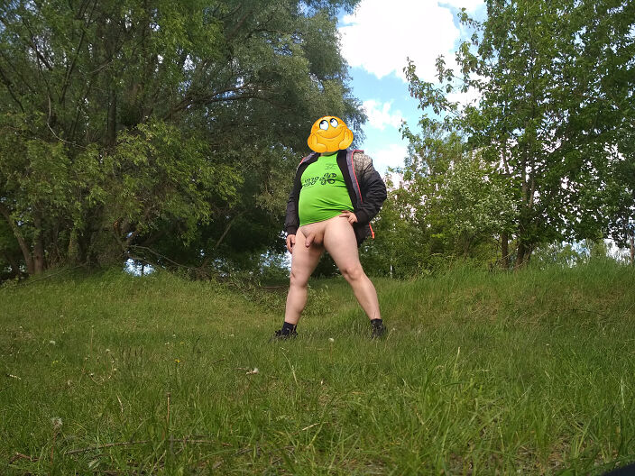 на речке