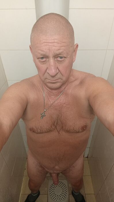 В душе