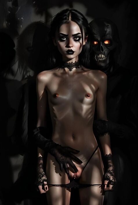 ghotic girl and ghoul_2