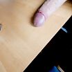 На столе