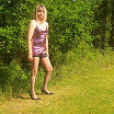 Sissy outdoors