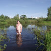 В пруду