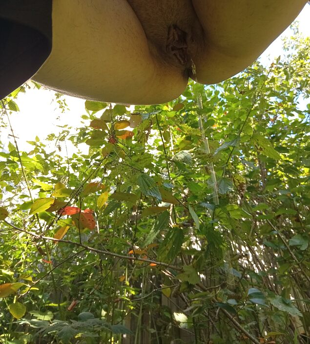 На природе