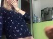 На работе в офисе