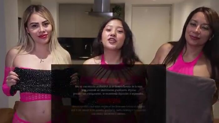 TRANSPARENT Clothes TRY ON!. Lucy ft. Soffia & Meggan Tr