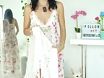 Transparent WHITE SHEER DRESSES with MIRROR View