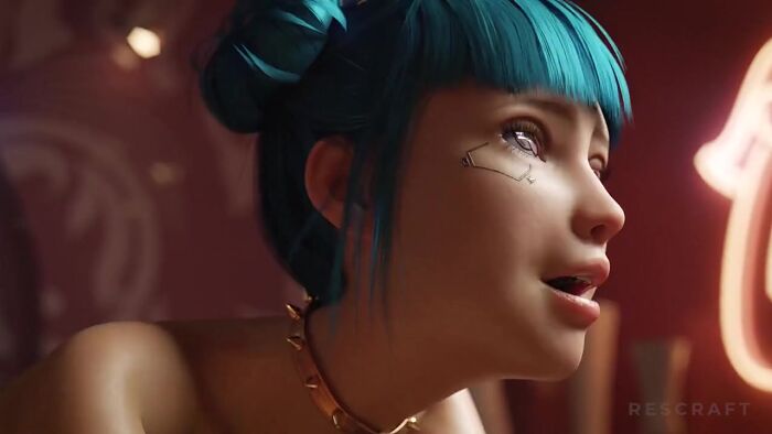 Няшка насаженна на мощный член