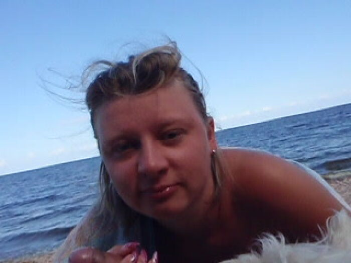 Минетик на пляже