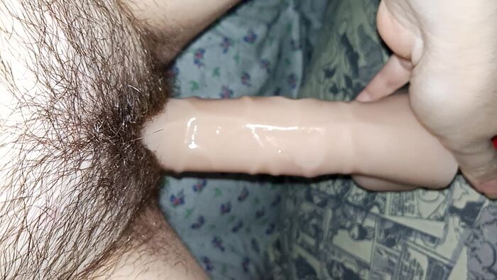 Пробую большой ствол