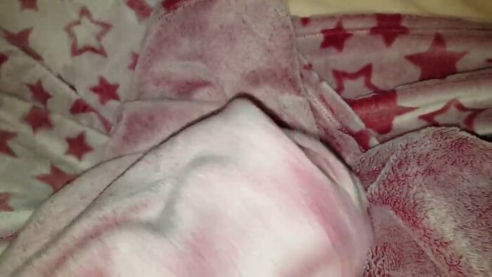 дрочка флисовым одеялом