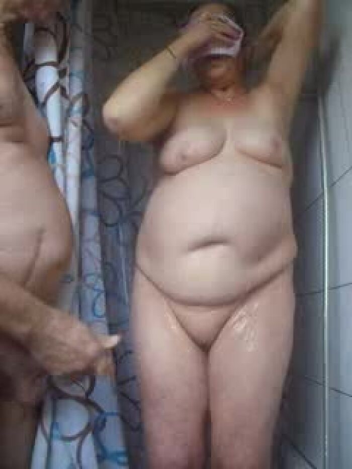 old ... in the shower