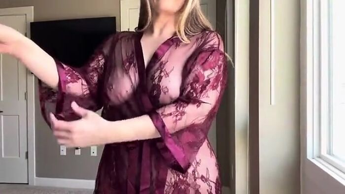 Transparent Mesh snd Lace Lingerie Sets TRY ON HAUL