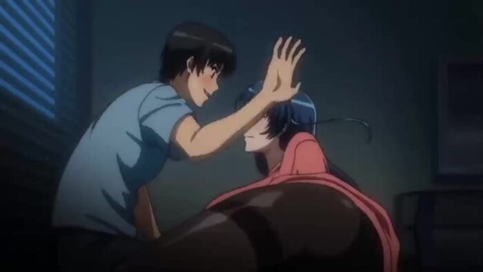 в колготках