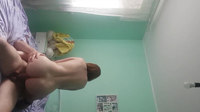 Верхом, на мне!))