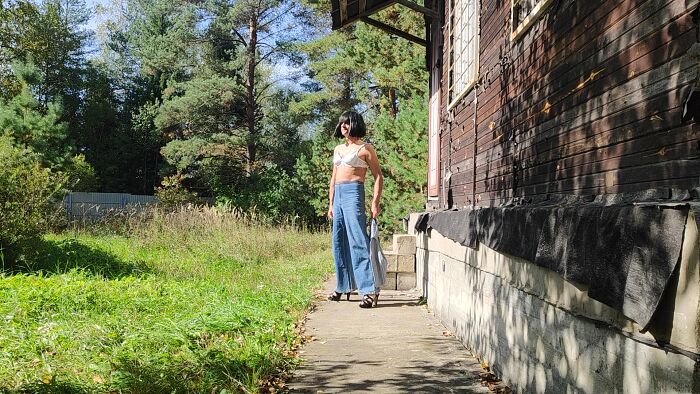 На даче Стриптиз