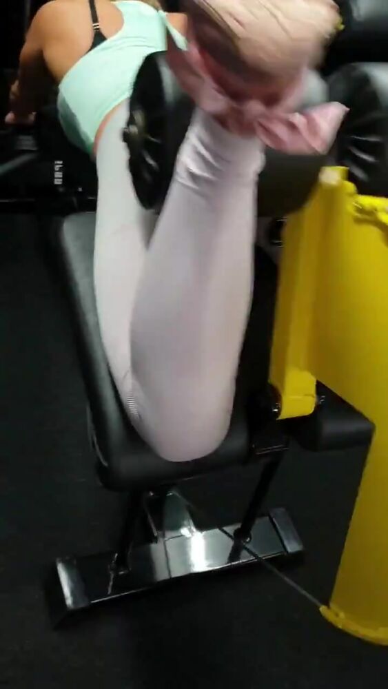 В спортзале