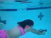 Mermaid in training