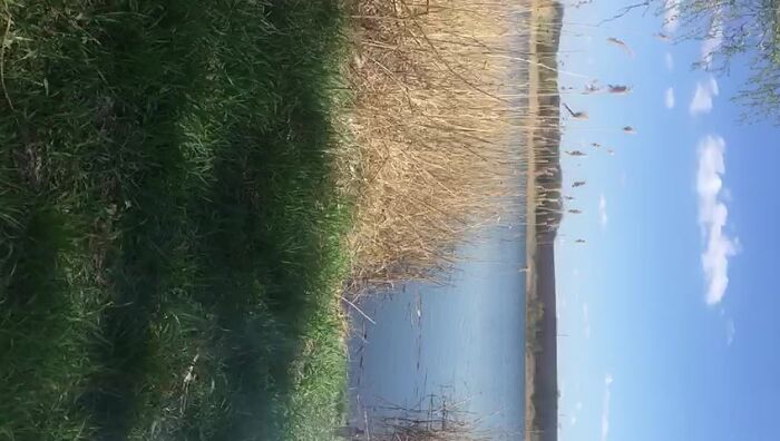 Шлюза на природе.