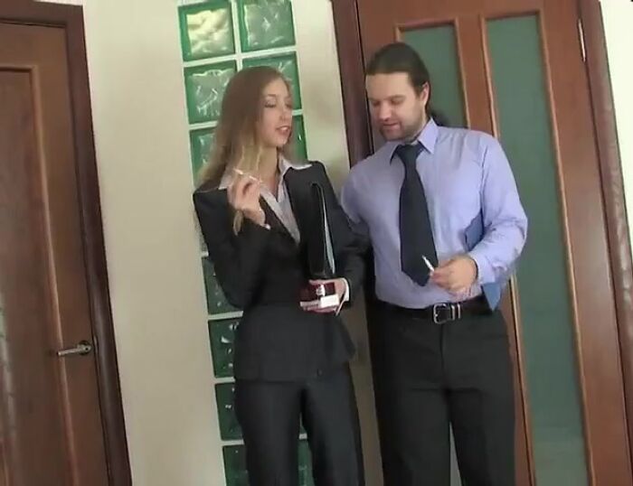 офисный анальчик