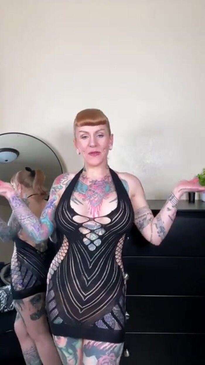 TRANSPARENT Outfit TRY ON with Mirror View