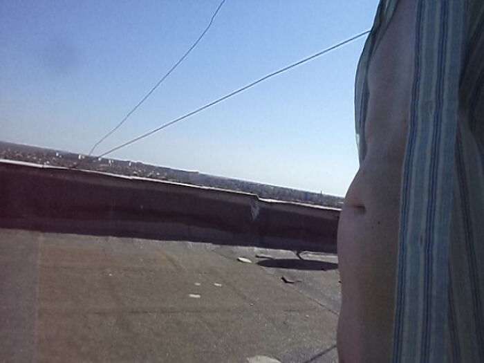 Прогулки голышом на крыше