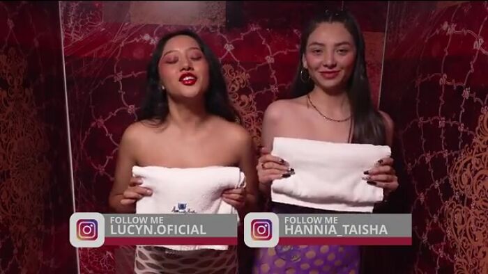 TRANSPARENT Clothes TRY ON!. Lucy ft. Hannia Taisha TryO