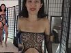Hot Goth Girlfriend Tries On Fishnet Lingerie For You!