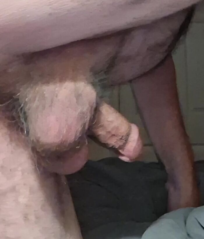 My balls and cock.