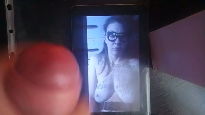 Люблю наблюдать за своей женой в чужой сперме