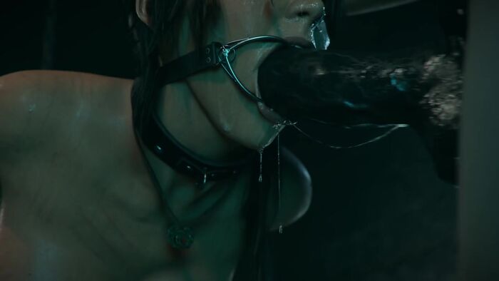 по принуждению,но ей нравится.