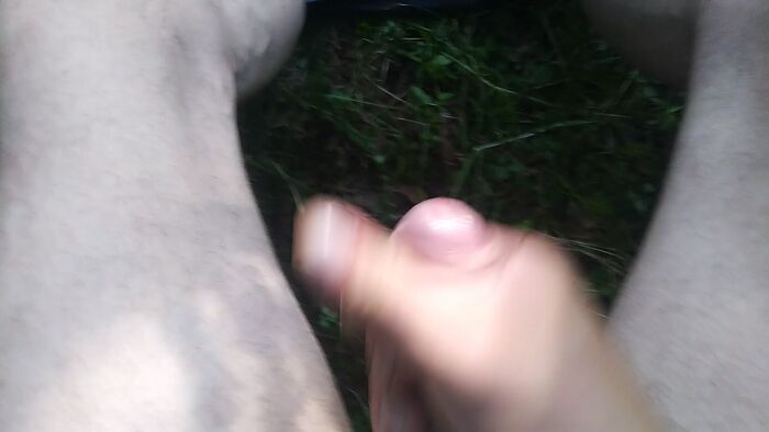 Кончаю в парке