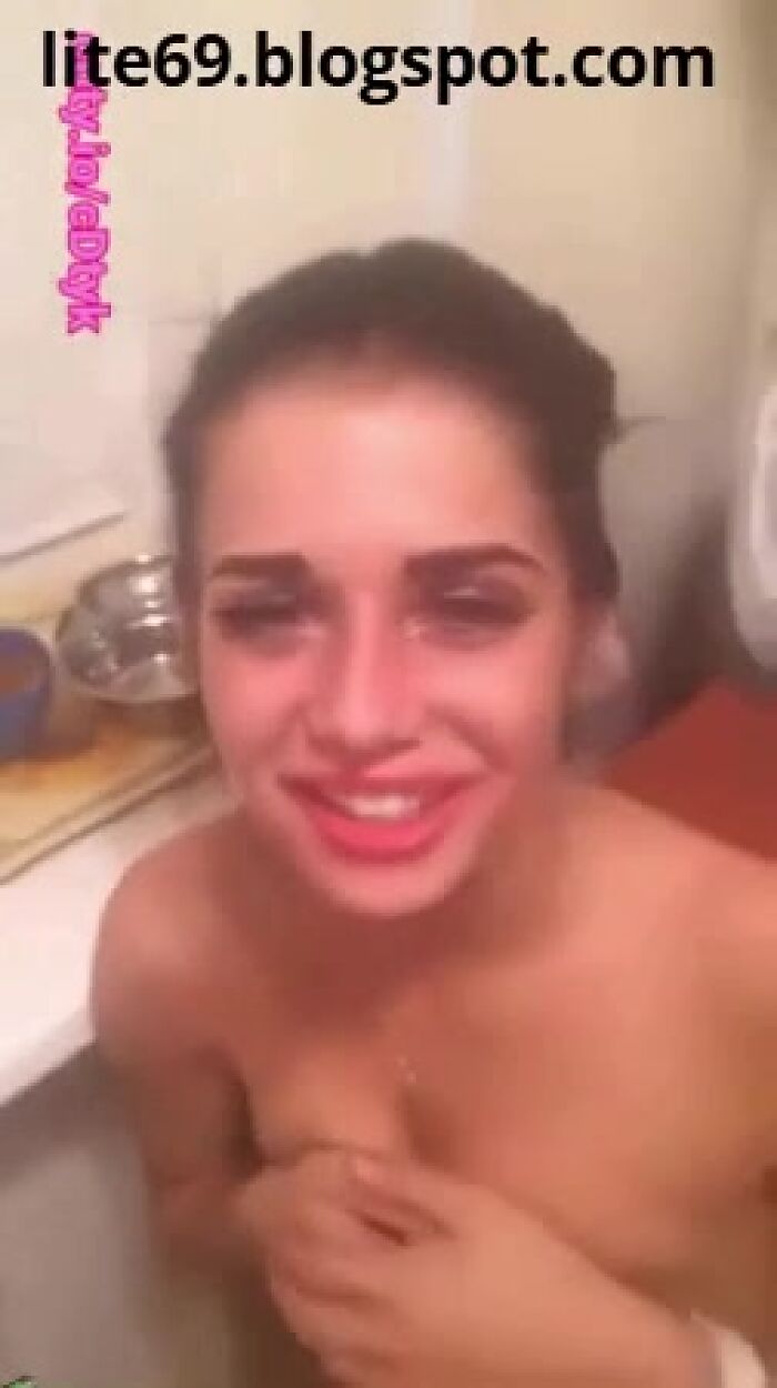 a drunk young girl talked on camera
