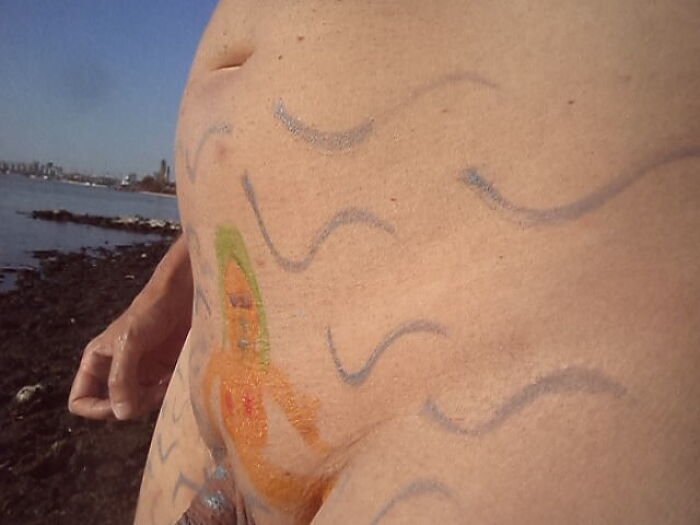 Река, нагота и исчезающая русалка