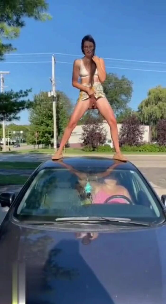 Просто как вариант помыть стекло...