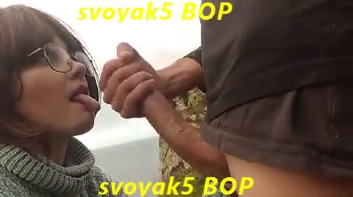 Отсосик на природе