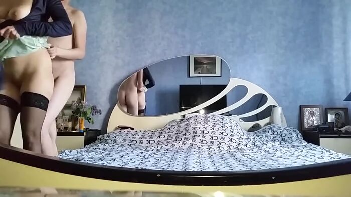 Юный любовник навестил зрелую тётю