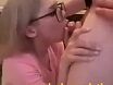 cum in the mouth of a young sexy blonde