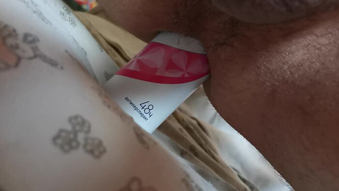 разминаю дырочку