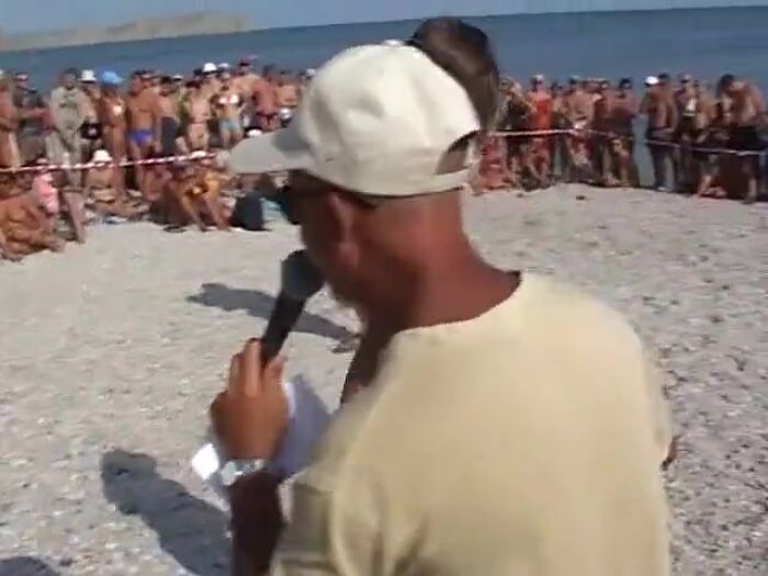 Nudist_ Крым. Коктебель. Танцевальный конкурс на нудистс