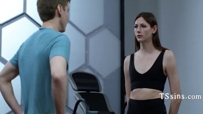 в спортзале