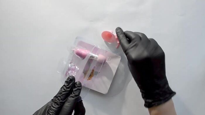 мини-вибратор брелок